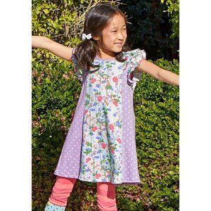 MATILDA JANE Lets Go Together Spring Flowers Dress Girls Size 4 Very gently used